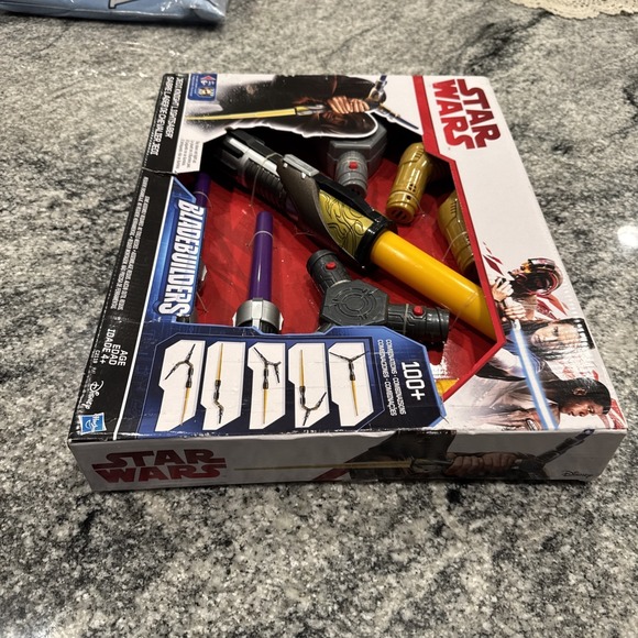 BladeBuilders NEW Last Jedi Knight TriLightsaber Hasbro 100+Combos SuperRare Hot - Picture 3 of 8